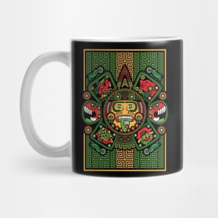 Quinto Sol prehispanico MexArt Mug